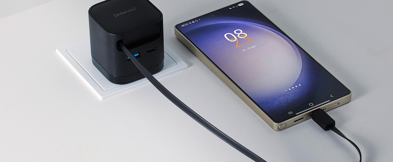 Φορτιστής Ταξιδίου INTENSO W65ACIC GaN 65W USB Type-C