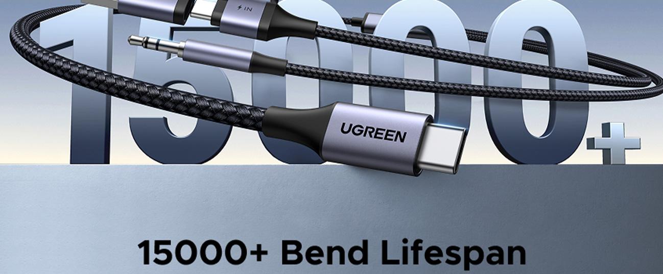 Αντάπτορας UGREEN USB-C σε 3.5mm και USB-C/ USB