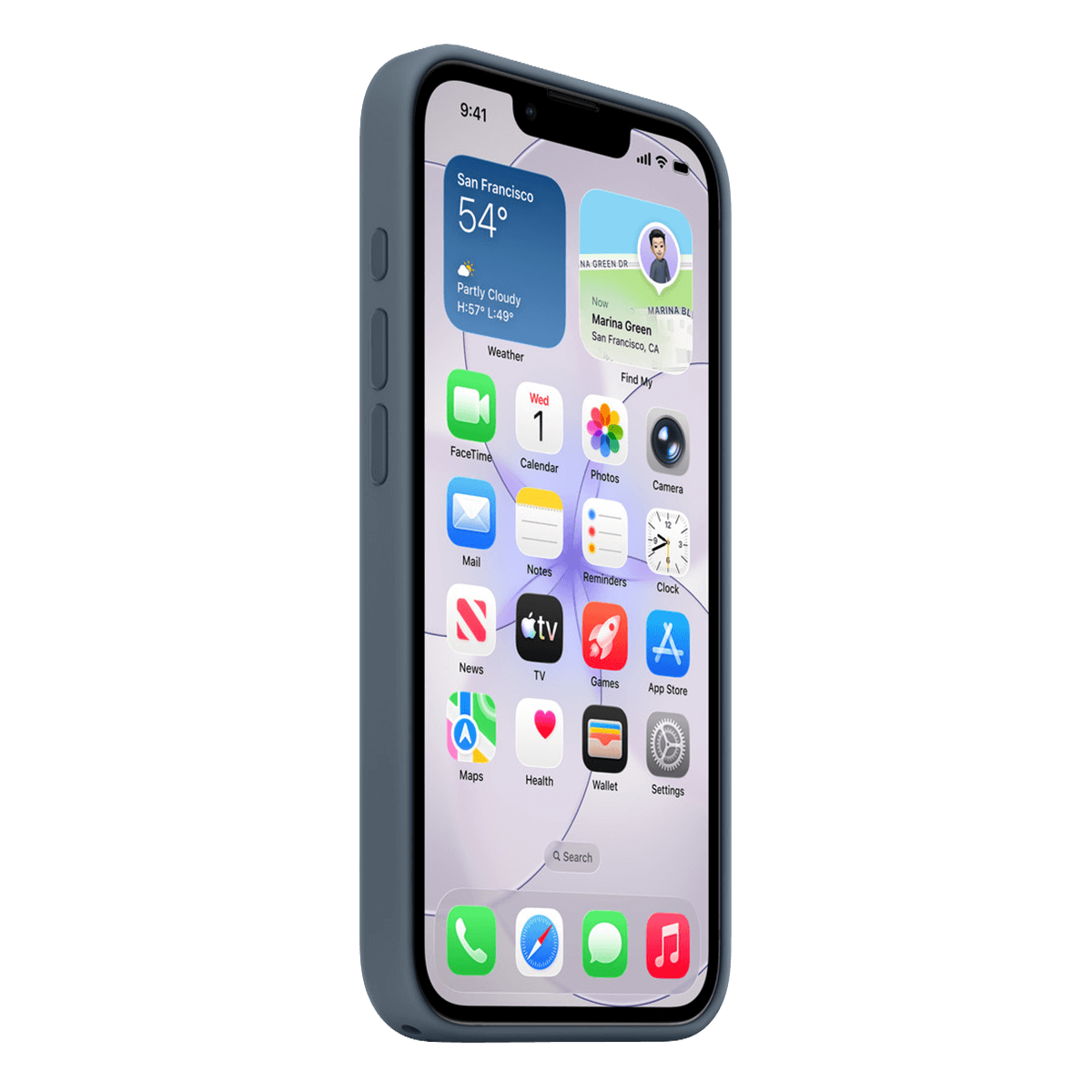 Θήκη Σιλικόνης με MagSafe APPLE iPhone 17e Anchor Blue - 2