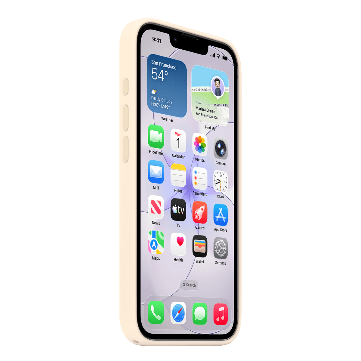 Θήκη Σιλικόνης με MagSafe APPLE iPhone 17e Vanilla - 2