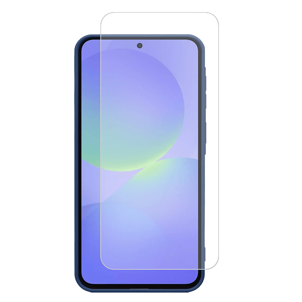 Θήκη Matte + Γυαλί Προστασίας Οθόνης COSY για SAMSUNG Galaxy A37 5G Μπλε - 3