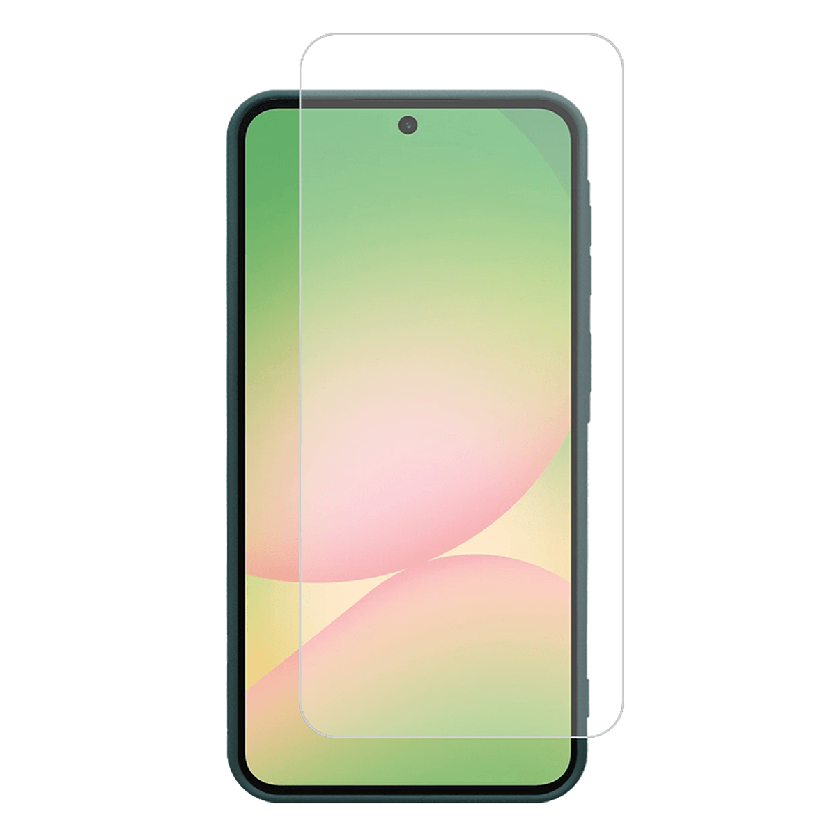 Θήκη Matte + Γυαλί Προστασίας Οθόνης COSY για SAMSUNG Galaxy A57 5G Πράσινη - 3