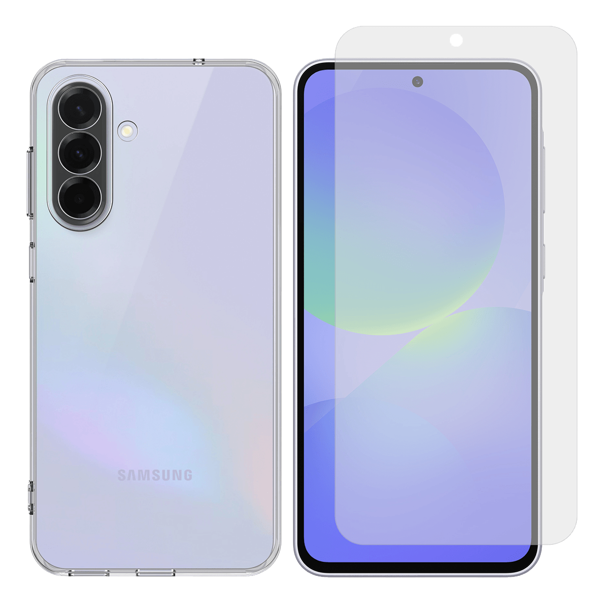 Διάφανη Θήκη + Γυαλί Προστασίας Οθόνης COSY για SAMSUNG Galaxy A37 5G