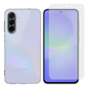 Διάφανη Θήκη + Γυαλί Προστασίας Οθόνης COSY για SAMSUNG Galaxy A37 5G