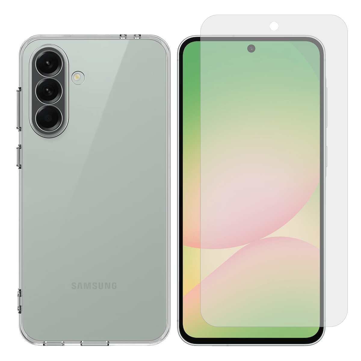Διάφανη Θήκη + Γυαλί Προστασίας Οθόνης COSY για SAMSUNG Galaxy A57 5G