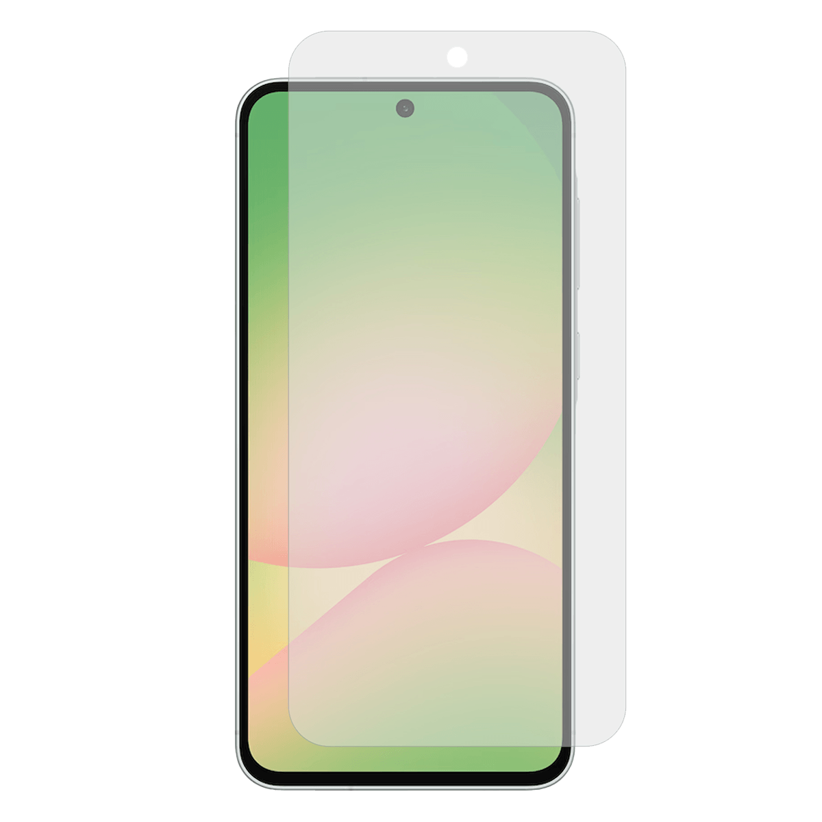 Θήκη Matte + Γυαλί Προστασίας Οθόνης COSY για SAMSUNG Galaxy A57 5G Μαύρη - 2
