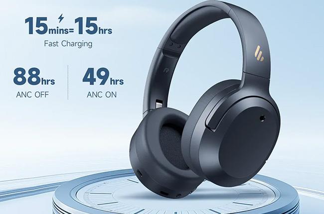 Bluetooth Headphones EDIFIER W820NB Hybrid ANC Plus v2.0 battery