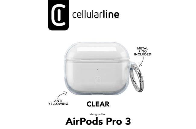 Cellularline Clear για APPLE AirPods 3 Pro 