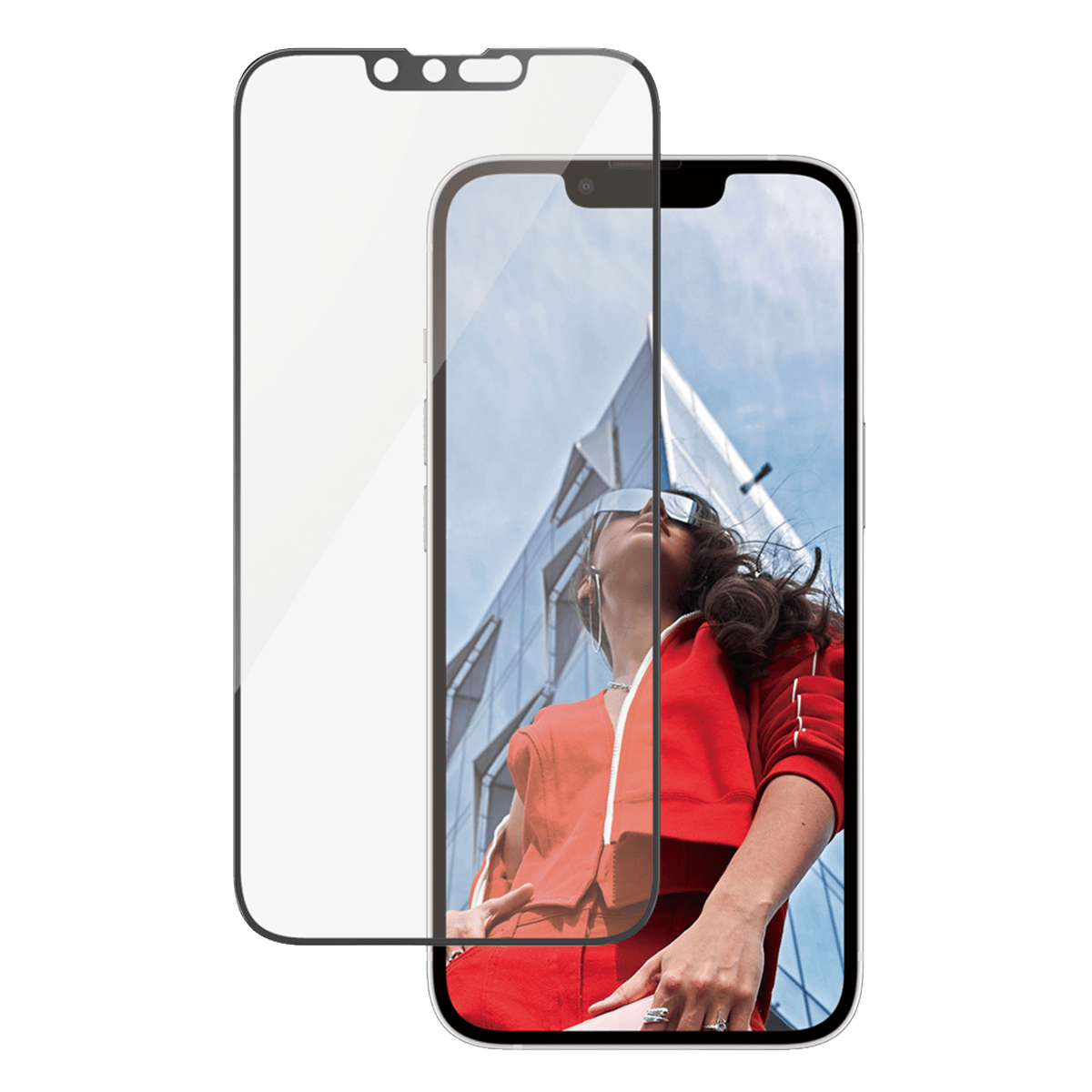 Γυαλί Προστασίας Οθόνης PANZERGLASS Ultra - Wide Fit για iPhone 17e/ 16e/ 14/ 13/ 13 Pro - 2