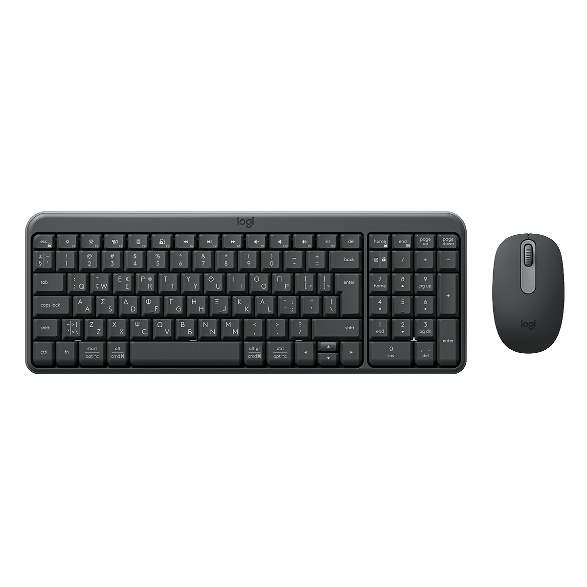 Ασύρματο Σετ Πληκτρολόγιο + Ποντίκι LOGITECH MK250 Μαύρο