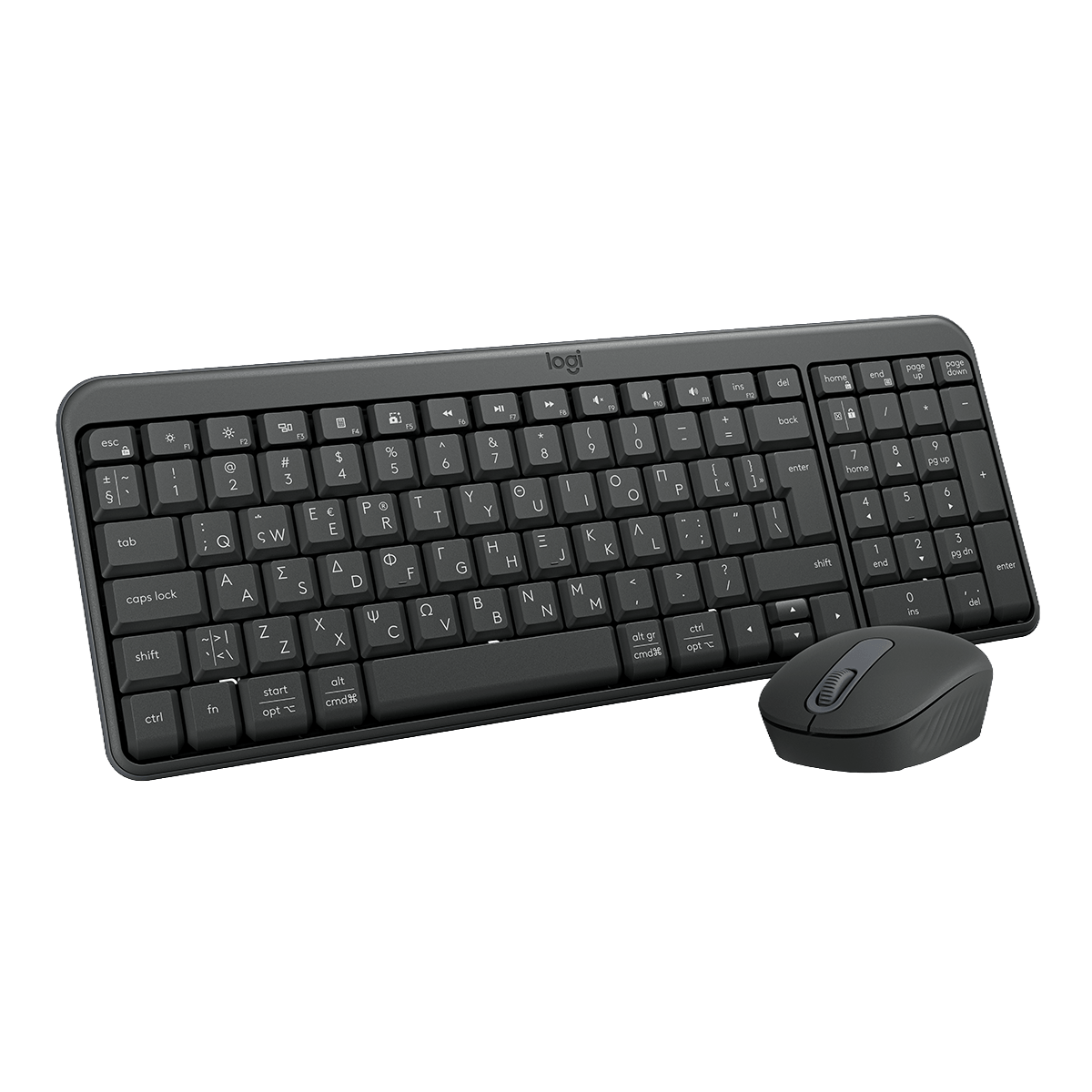Ασύρματο Σετ Πληκτρολόγιο + Ποντίκι LOGITECH MK250 Μαύρο - 2
