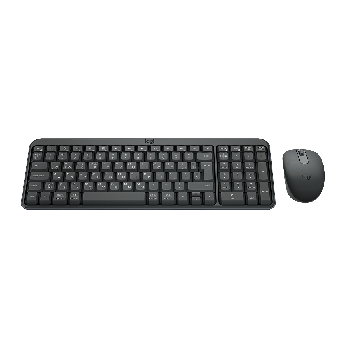 Ασύρματο Σετ Πληκτρολόγιο + Ποντίκι LOGITECH MK250 Μαύρο - 4