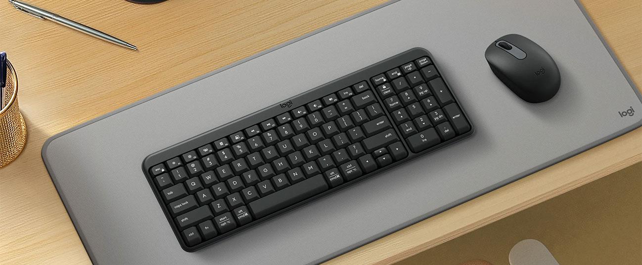 Ασύρματο Σετ Πληκτρολόγιο + Ποντίκι LOGITECH MK250 Μαύρο