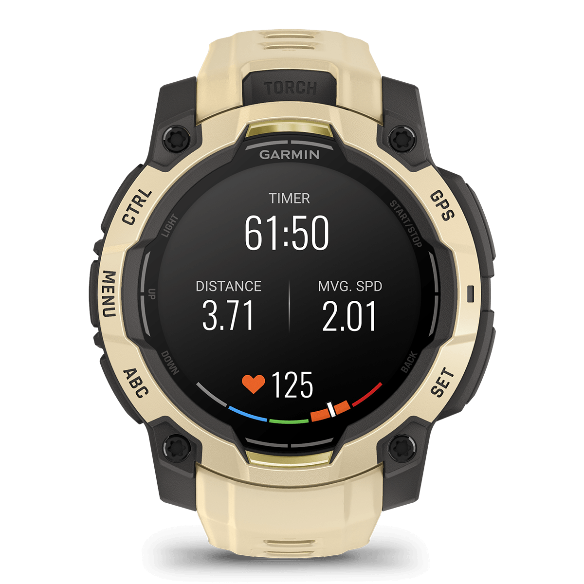 GARMIN Instinct 3 Series 45mm AMOLED Citrine with Citrine Limited Edition Smartwatch