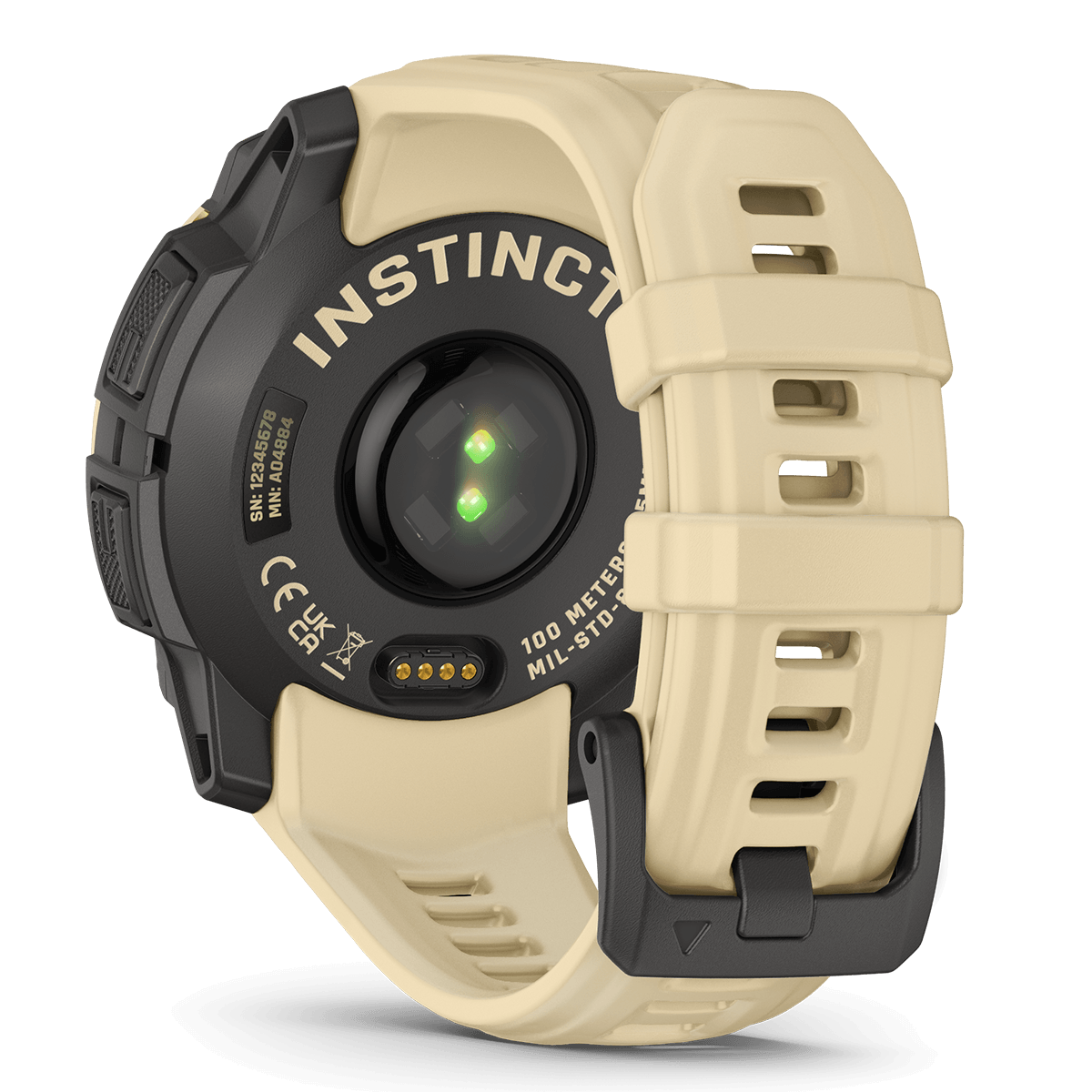 GARMIN Instinct 3 Series 45mm AMOLED Citrine with Citrine Limited Edition Smartwatch - 5