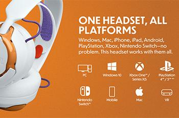 Ενσύρματο Gaming Headset JBL Quantum 250 συμβατότητα
