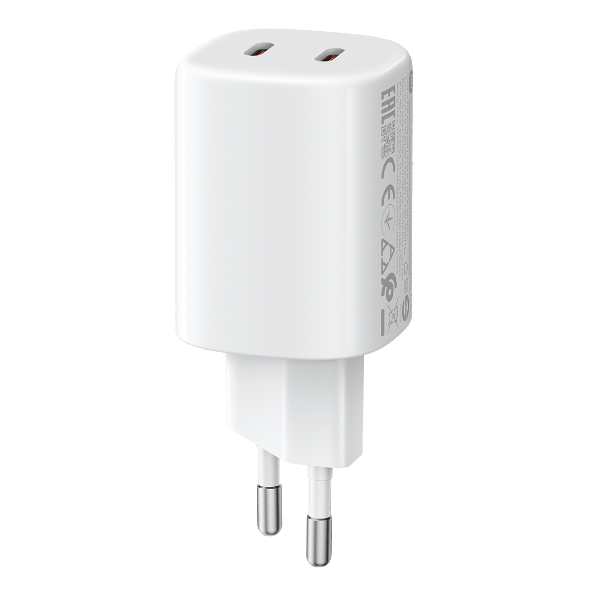 Φορτιστής Ταξιδίου XIAOMI Dual Nano Turbo 45W Λευκό - 3
