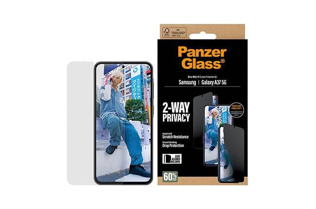 Γυαλί Προστασίας Οθόνης PANZERGLASS Ultra-Wide Fit Privacy για SAMSUNG Galaxy A37 5G