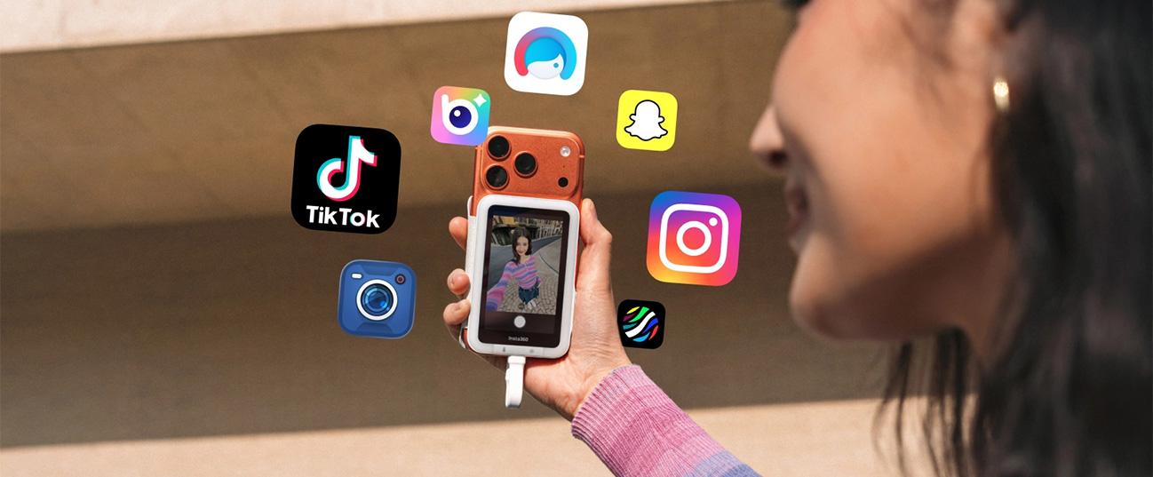 Insta360 Snap Selfie Screen