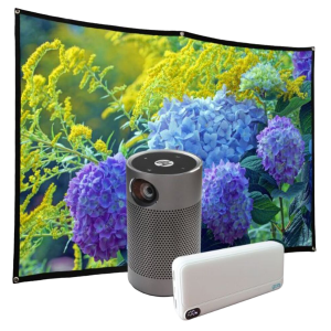 HP MP250 Smart Projector + Power Bank + Οθόνη Προβολής 84''