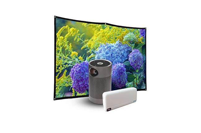 HP MP250 Smart Projector + Power Bank + Οθόνη Προβολής 