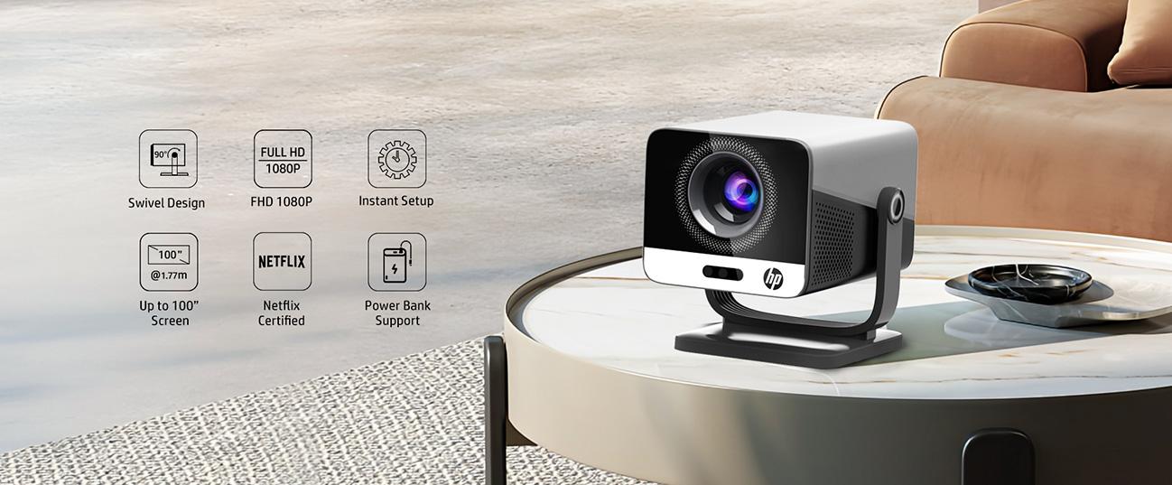 HP MC475 Mobile Cinema Φορητός Projector