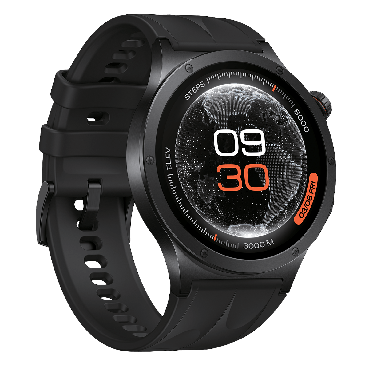 OPPO X3 47mm Obsidian Black Smartwatch - 3
