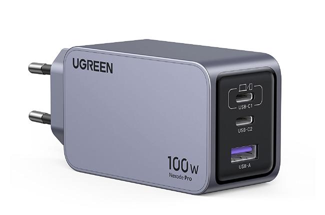 Φορτιστής Ταξιδίου UGREEN Nexode Pro 3 Port GaN Mini 100W