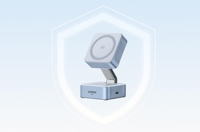 Ασύρματος Φορτιστής UGREEN MagFlow 2 σε 1 Qi2 25W