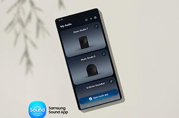 Bluetooth Ηχείο SAMSUNG LS70H Music Studio 7 με Wi-Fi Black