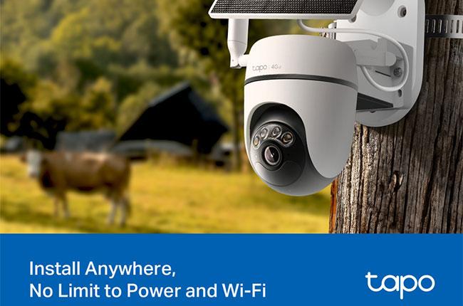 TP-LINK Tapo C615G KIT 4G Εξωτερική Κάμερα White