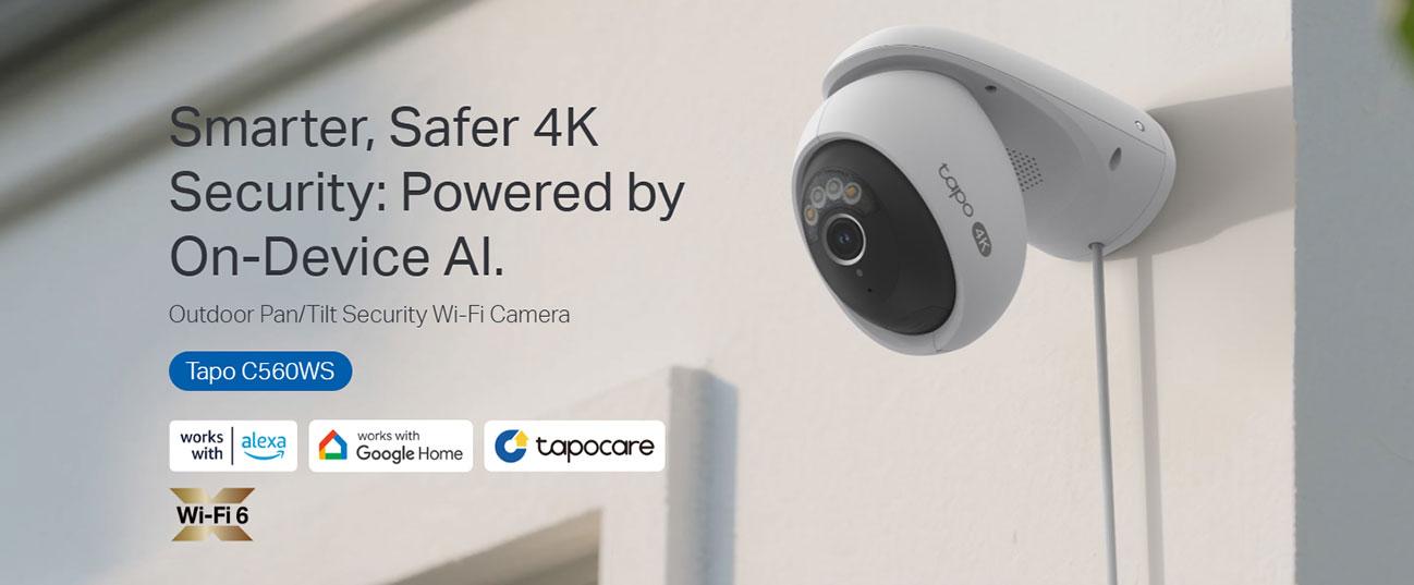 TP-LINK Tapo C560WS 4K Wi-Fi Εξωτερική Κάμερα