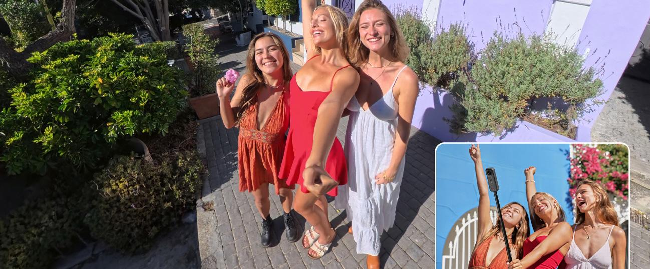 Insta360 Selfie Stick 114cm Black