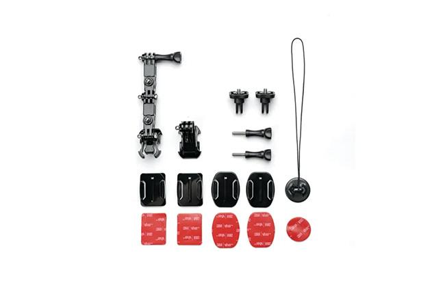 Insta360 Moto Helment Mount Universal Bundle Black