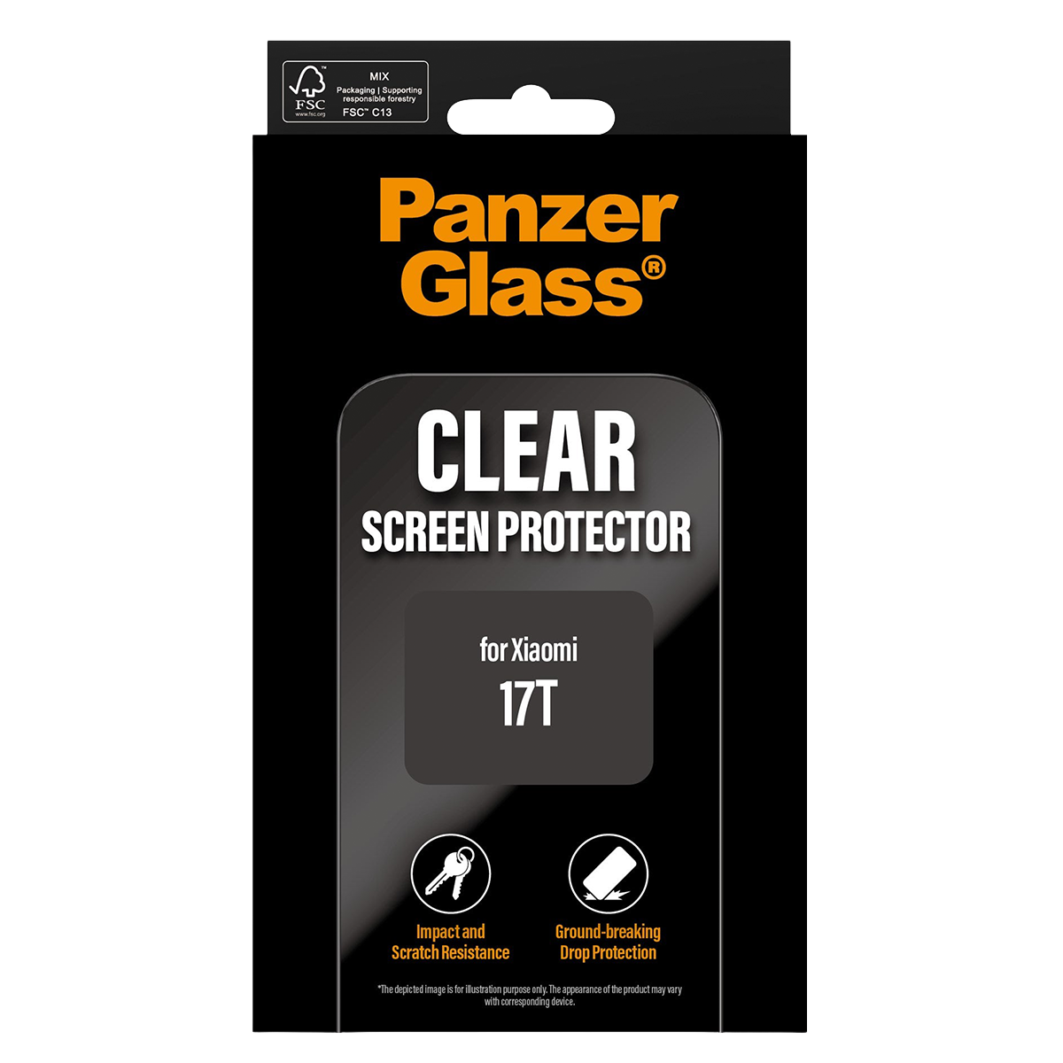 TEMP GLAS PANZERGLASS XIAOMI 17T 5G UWF - 3