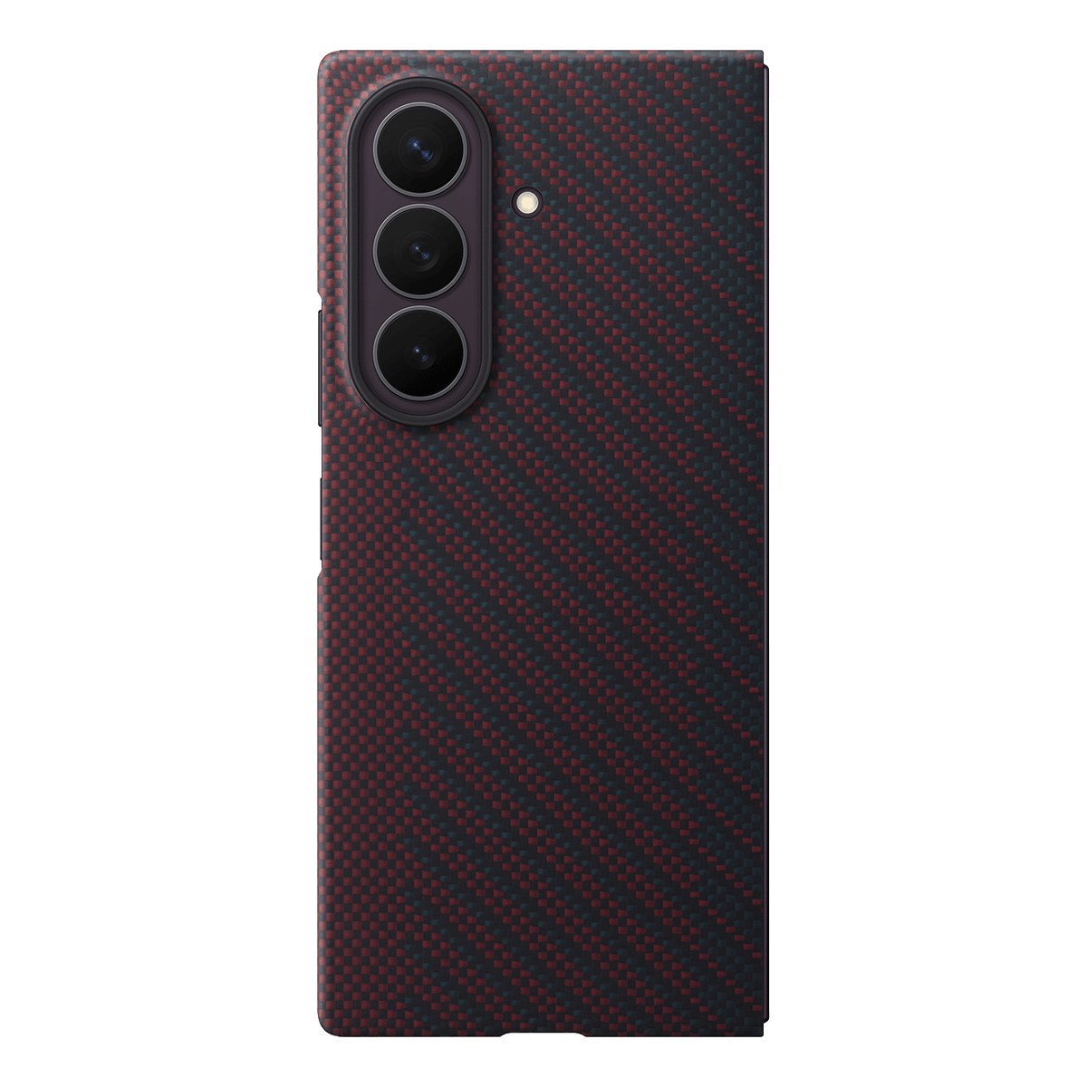 Θήκη Carbon με MagSafe + Σετ Προστασίας Οθόνης Anti Reflecting SAMSUNG Galaxy Fold 8 Ultra Red