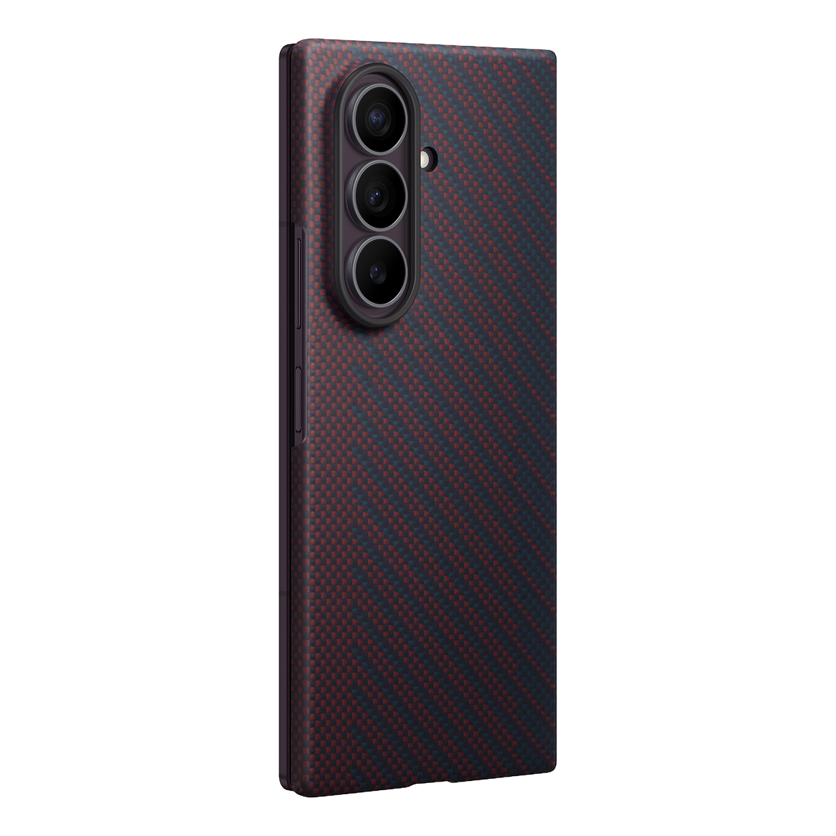 Θήκη Carbon με MagSafe + Σετ Προστασίας Οθόνης Anti Reflecting SAMSUNG Galaxy Fold 8 Ultra Red - 2