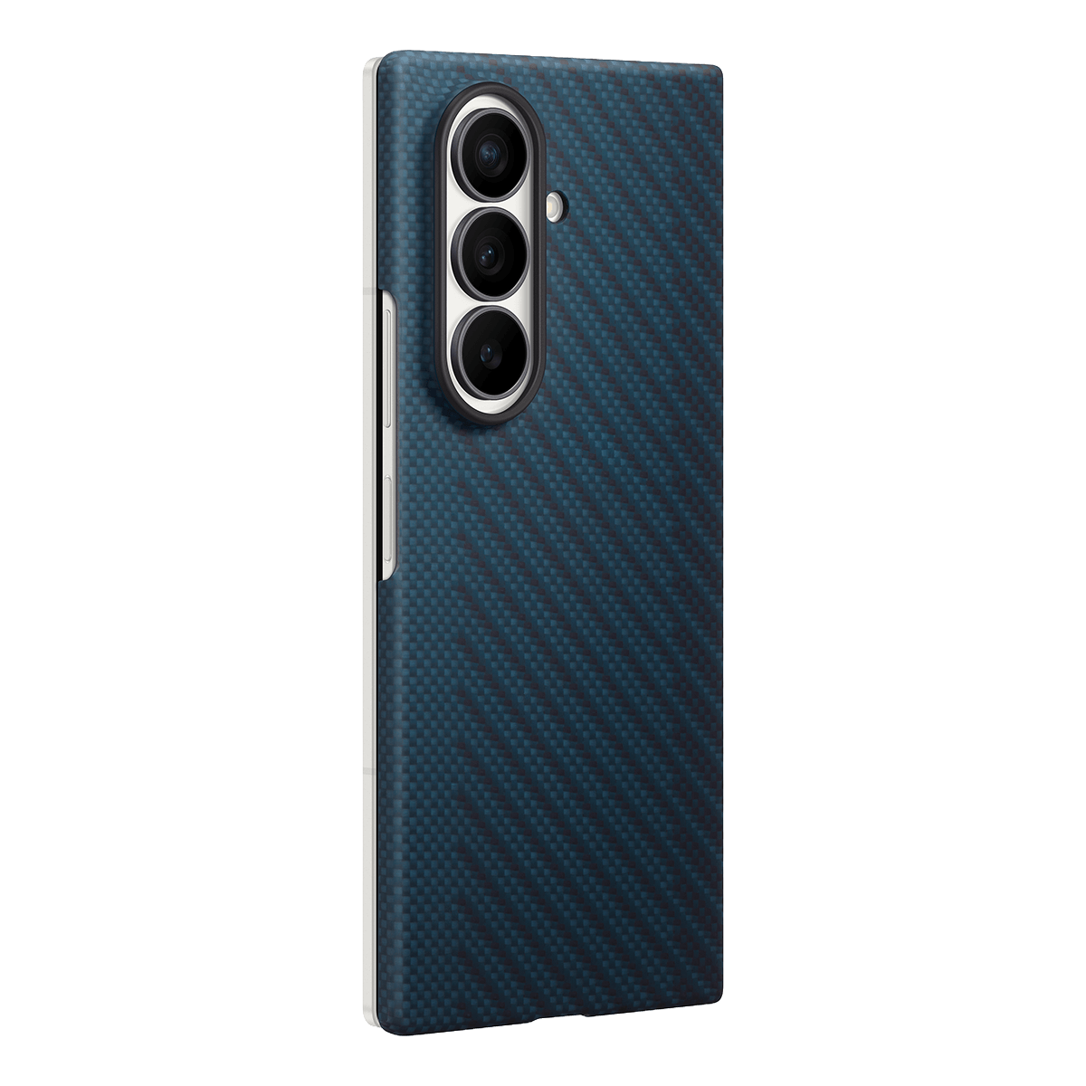 Θήκη Carbon με MagSafe + Σετ Προστασίας Οθόνης Anti Reflecting SAMSUNG Galaxy Fold 8 Ultra Navy - 2