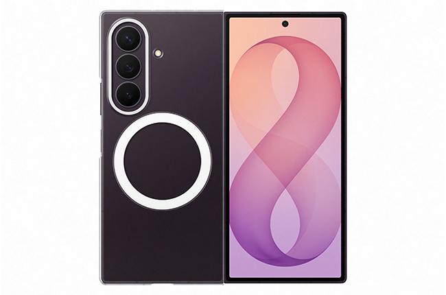  Clear Magnet Case + Anti-Reflective Screen Protector Set for Samsung Galaxy Fold 8 Ultra