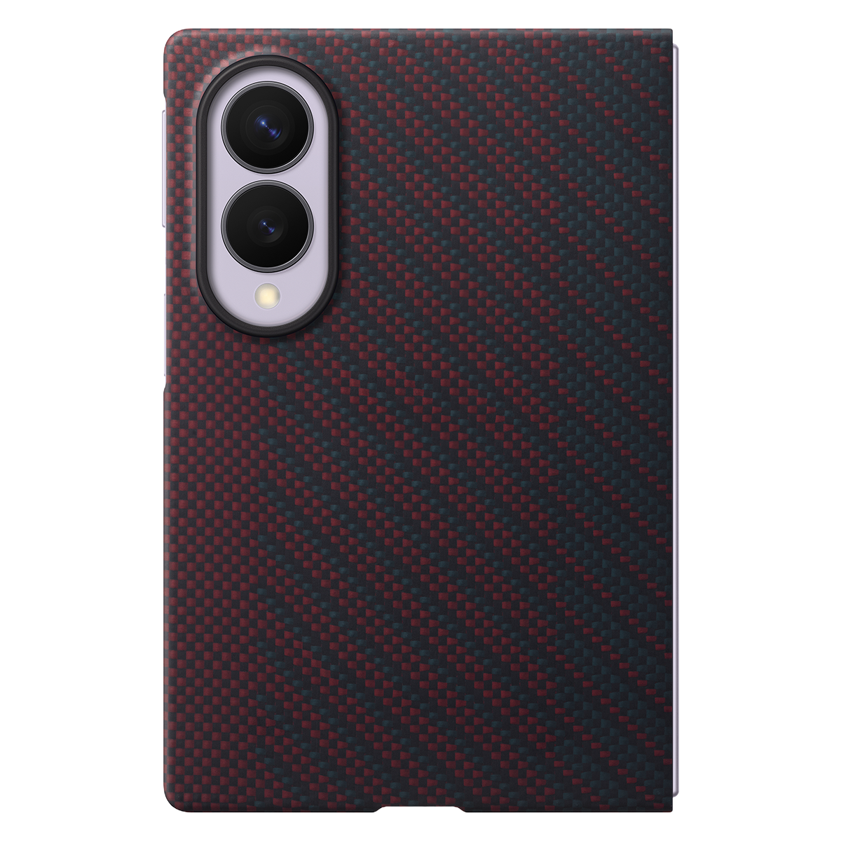 Θήκη Carbon με MagSafe + Σετ Προστασίας Οθόνης Anti Reflecting SAMSUNG Galaxy Fold 8 Red