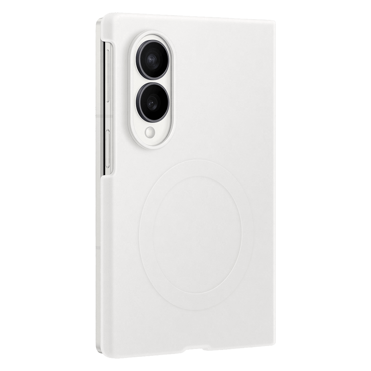 Θήκη Σιλικόνης + Σετ Προστασίας Οθόνης Anti Reflecting SAMSUNG Galaxy Fold 8 White - 3