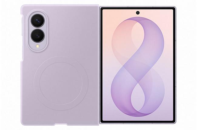 Silicone Case + Anti-Reflective Screen Protector Set for SAMSUNG Galaxy Fold 8