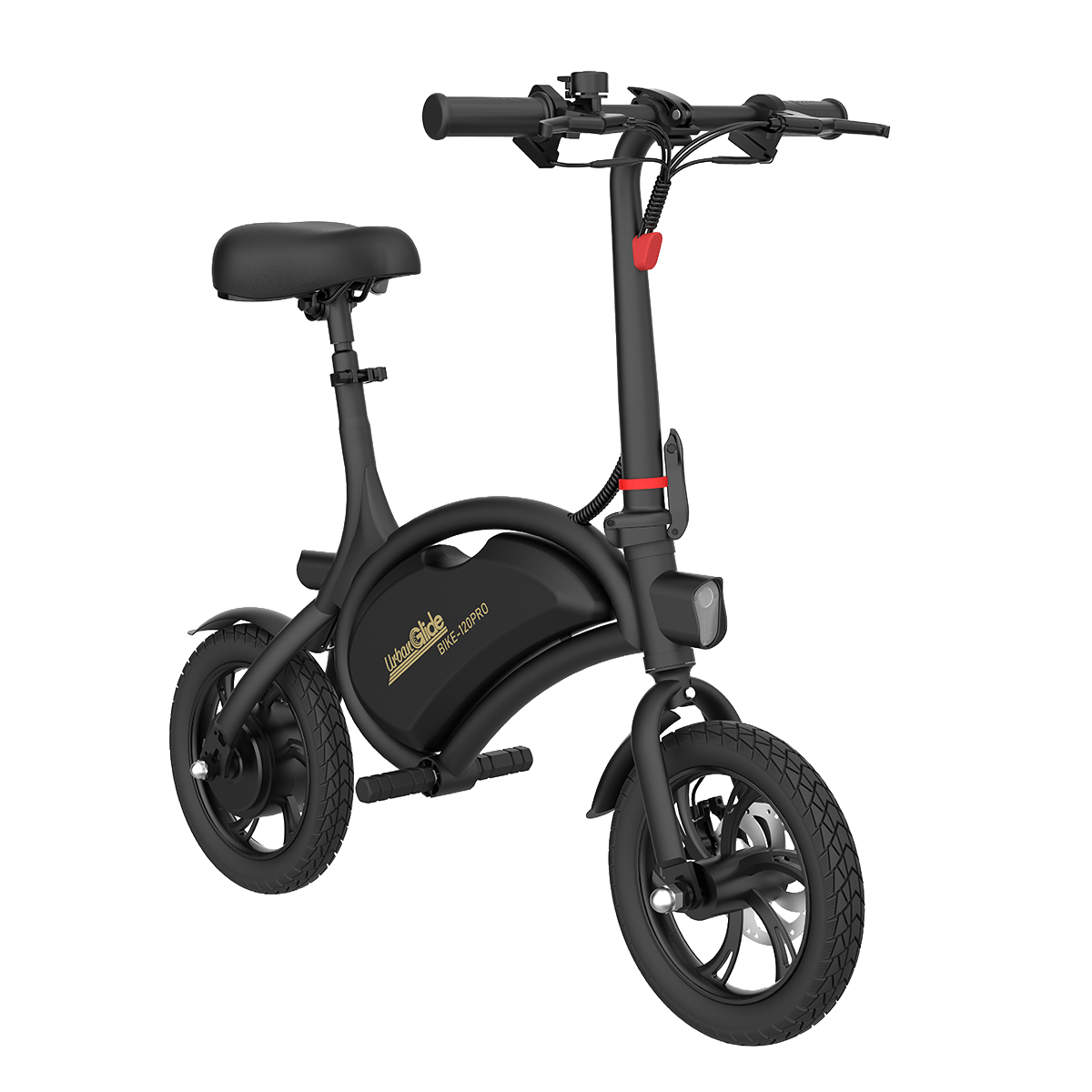 URBAN GLIDE Ebike 120 Pro Electric Scooter Black - 3