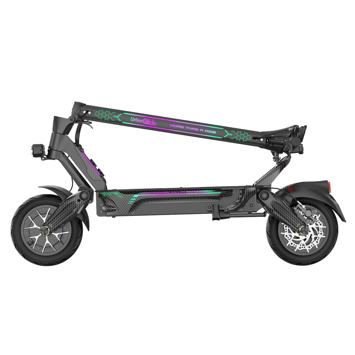URBAN GLIDE Ebike Eon X Air Electric Scooter Black - 6