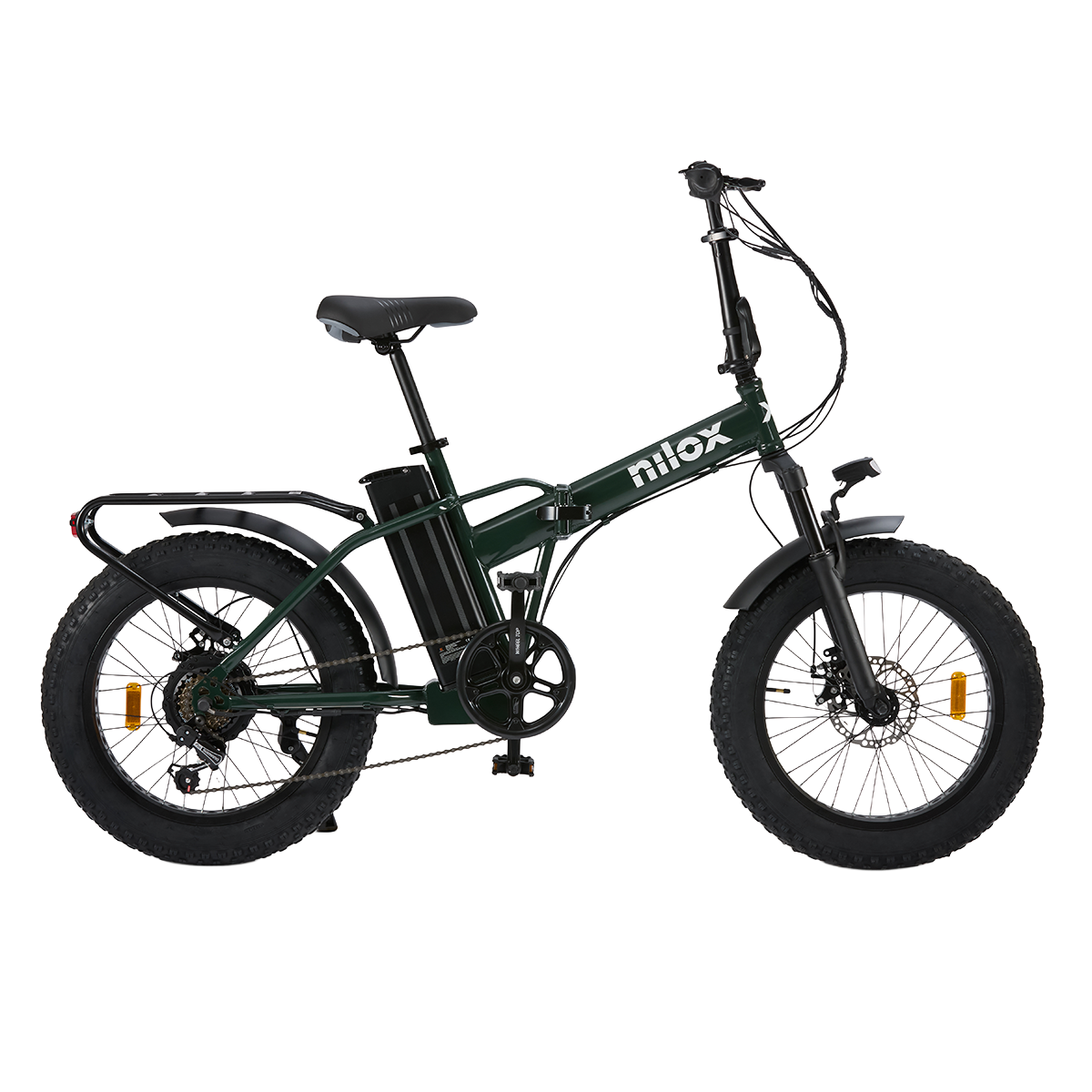 NILOX 36V13AH 20X4-X8 Pro Ηλεκτρικό Ποδήλατο Green - 2