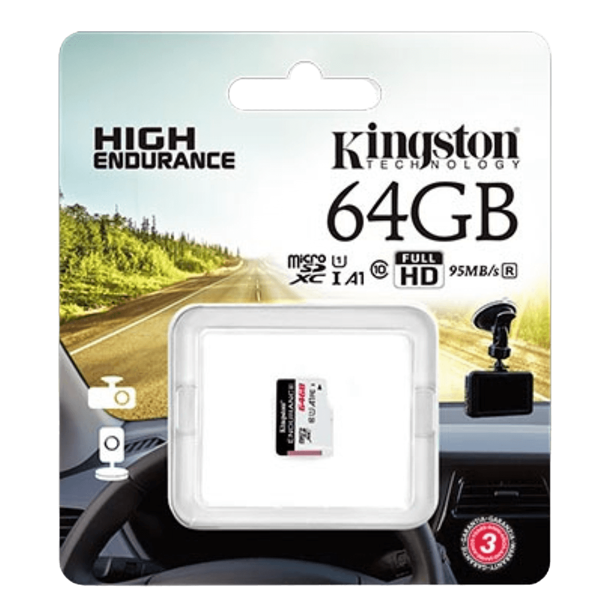 Κάρτα Μνήμης KINGSTON microSD Endurance 64GB - 2