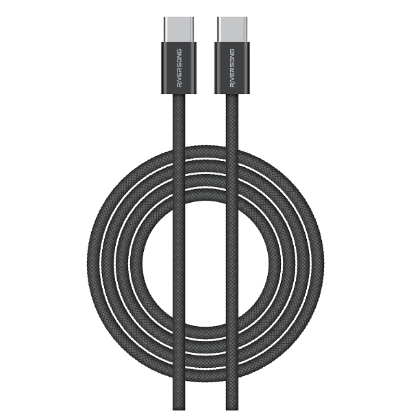 Καλώδιο RIVERSONG USB Type-C σε USB Type-C 60W 2 Μέτρα
