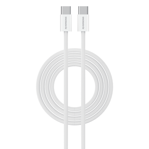 Καλώδιο RIVERSONG USB Type-C σε USB Type-C 60W 2 Μέτρα