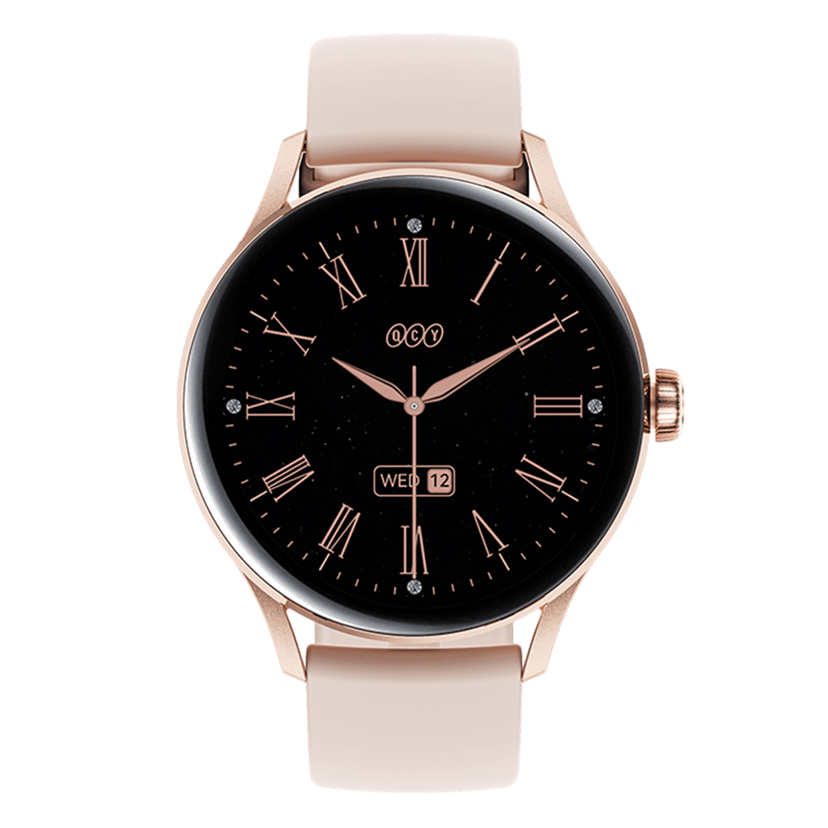 QCY Watch Elite S11 30mm AMOLED Pink Gold Smartwatch