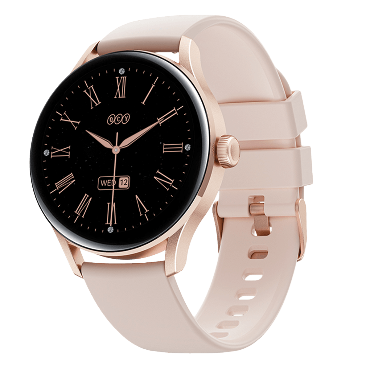 QCY Watch Elite S11 30mm AMOLED Pink Gold Smartwatch - 2
